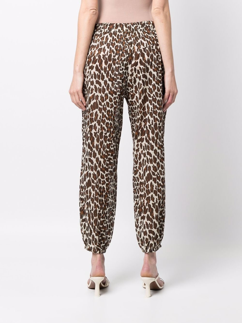 Tory Burch Leopard Print Trousers - Farfetch