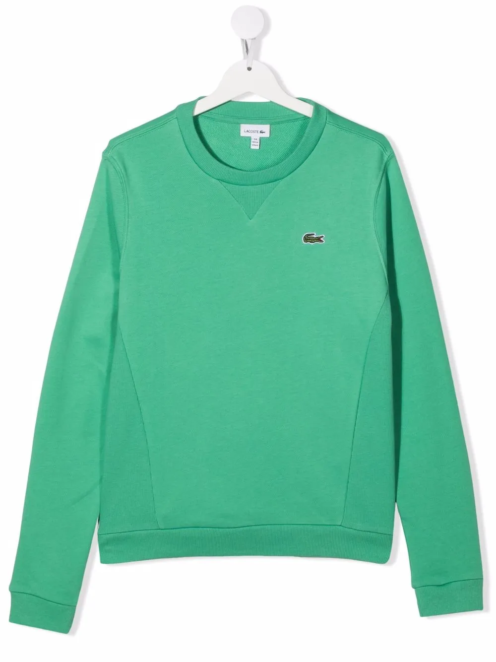 

Lacoste Kids sudadera con parche del logo en el pecho - Verde