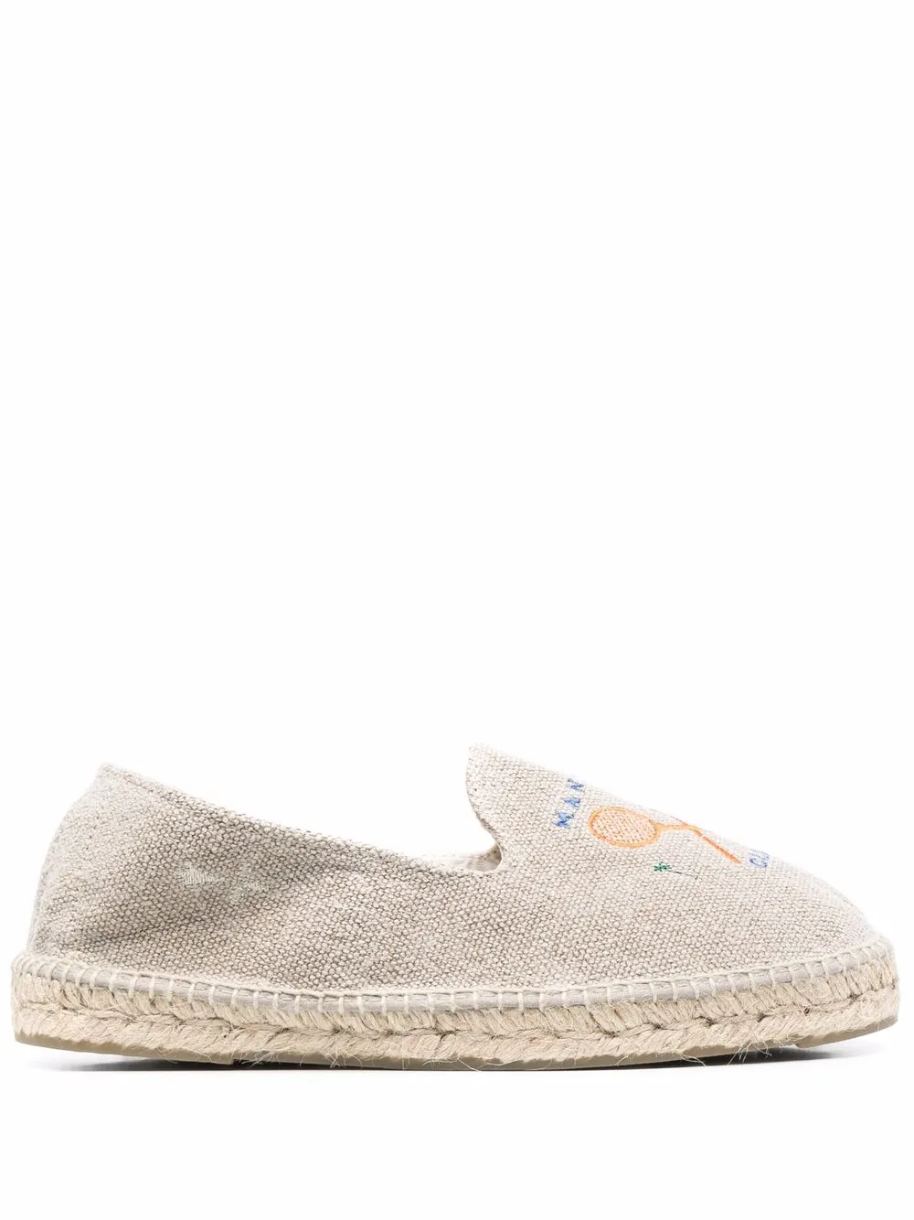 

Manebi braided raffia espadrilles - Neutrals