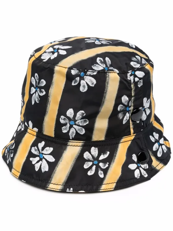 Marni floral-print Bucket Hat - Farfetch