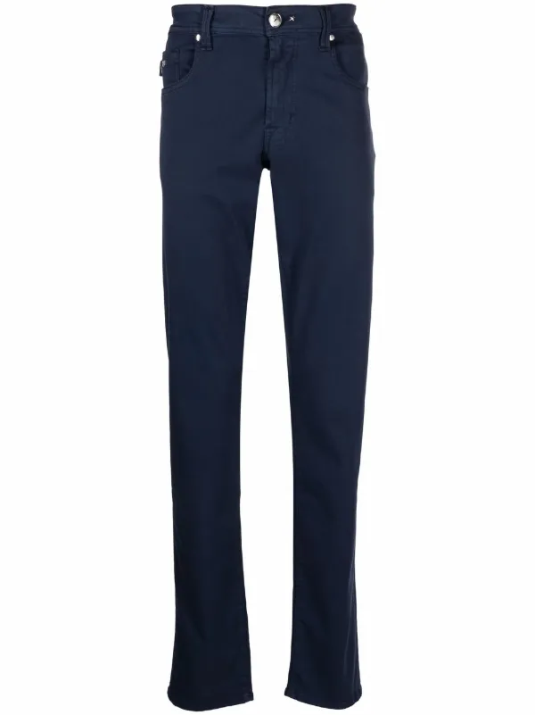Sartoria Tramarossa mid-rise straight-leg Trousers - Farfetch