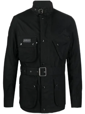 comfort fit synthetic wool coat