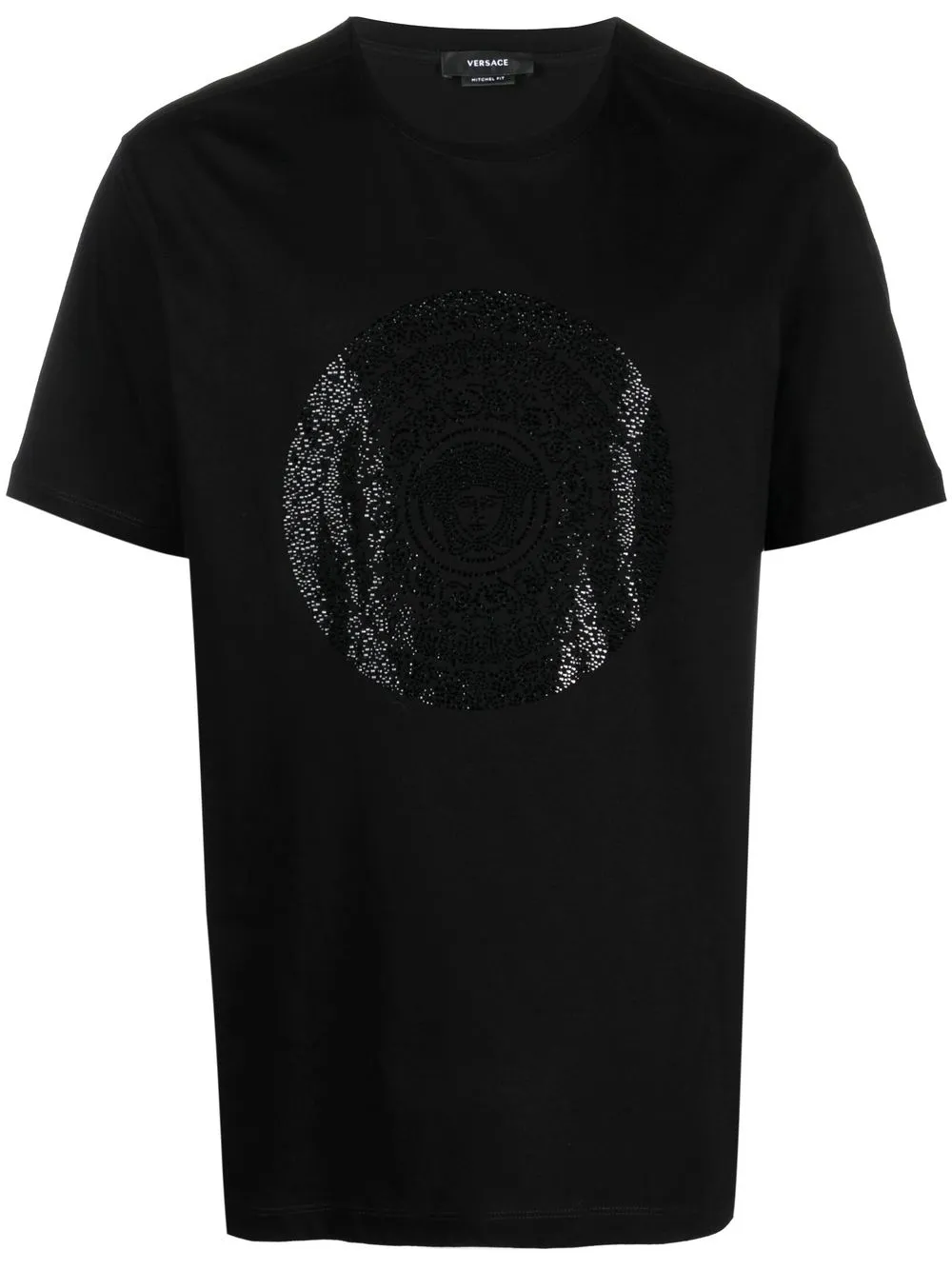 

Versace playera con detalle de Medusa - Negro