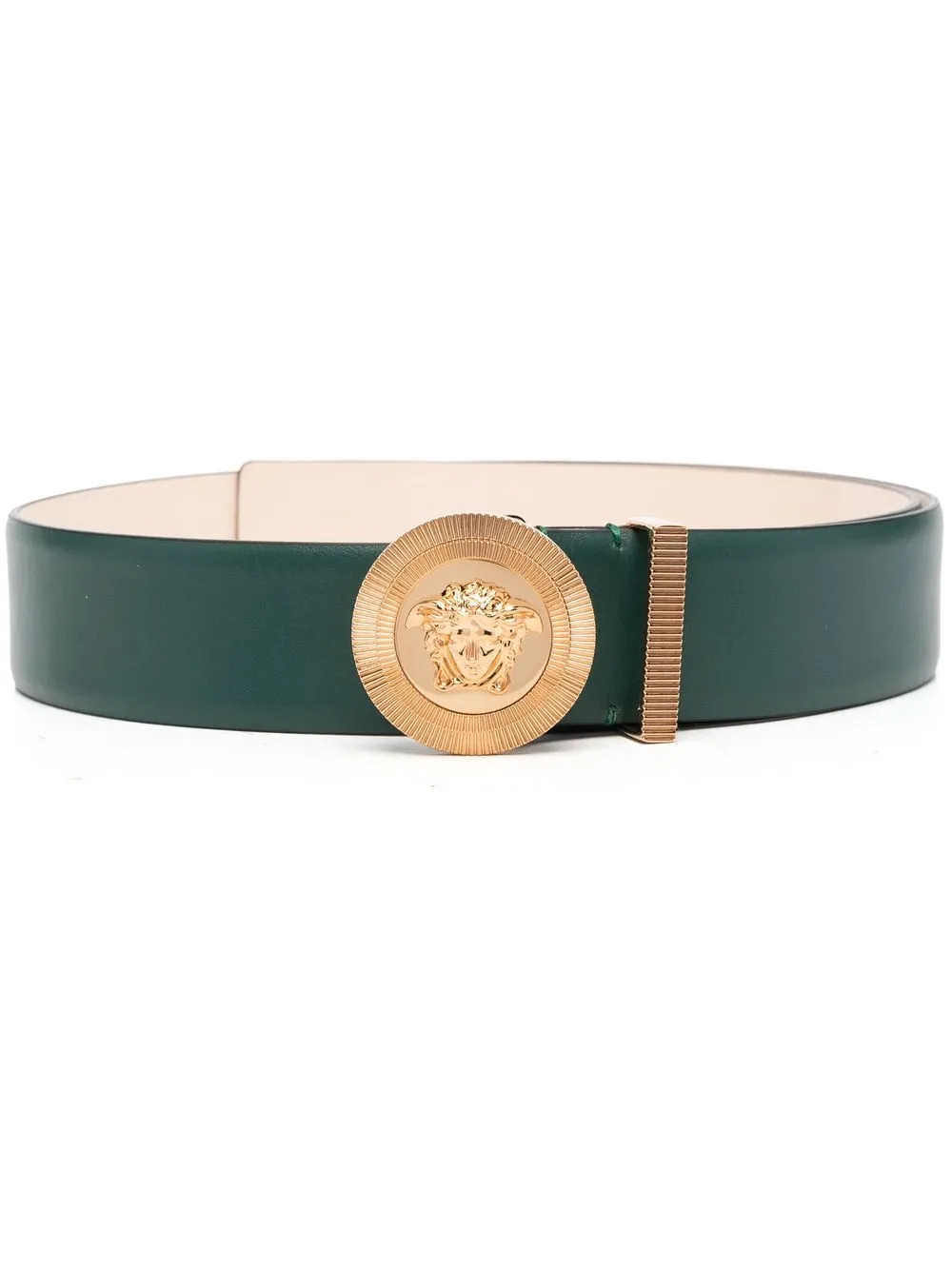 

Versace Medusa buckle belt - Green