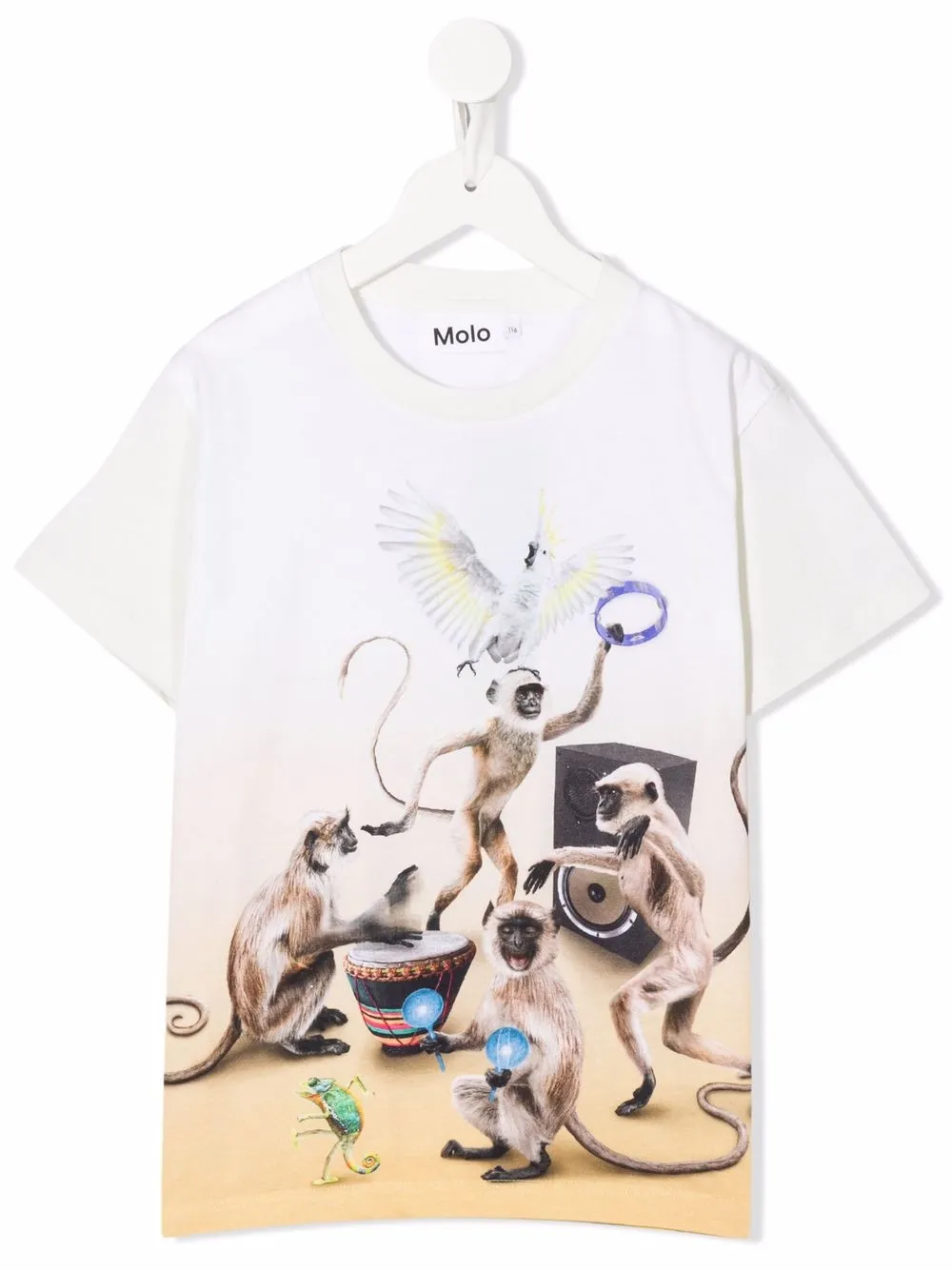 

Molo playera con estampado gráfico - Blanco