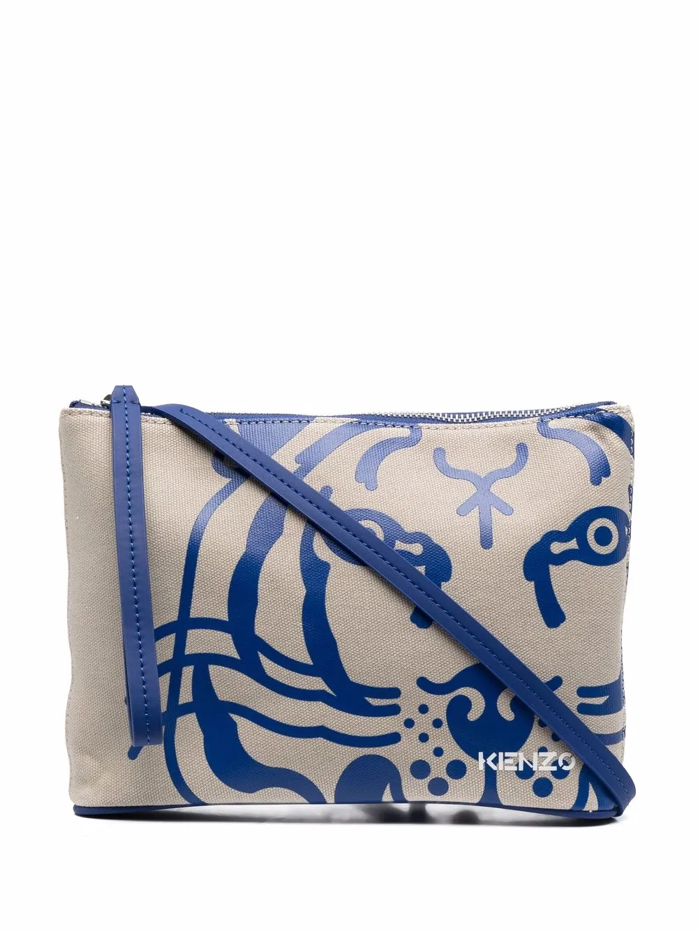 

Kenzo K-Tiger logo-print crossbody bag - Blue