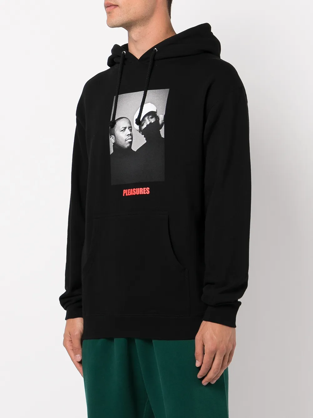 graphic-print oversized Hoodie