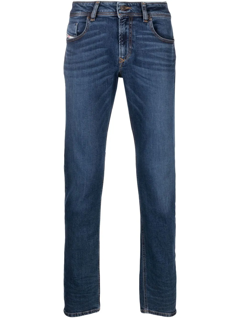 

Diesel mid-wash slim-cut jeans - Blue