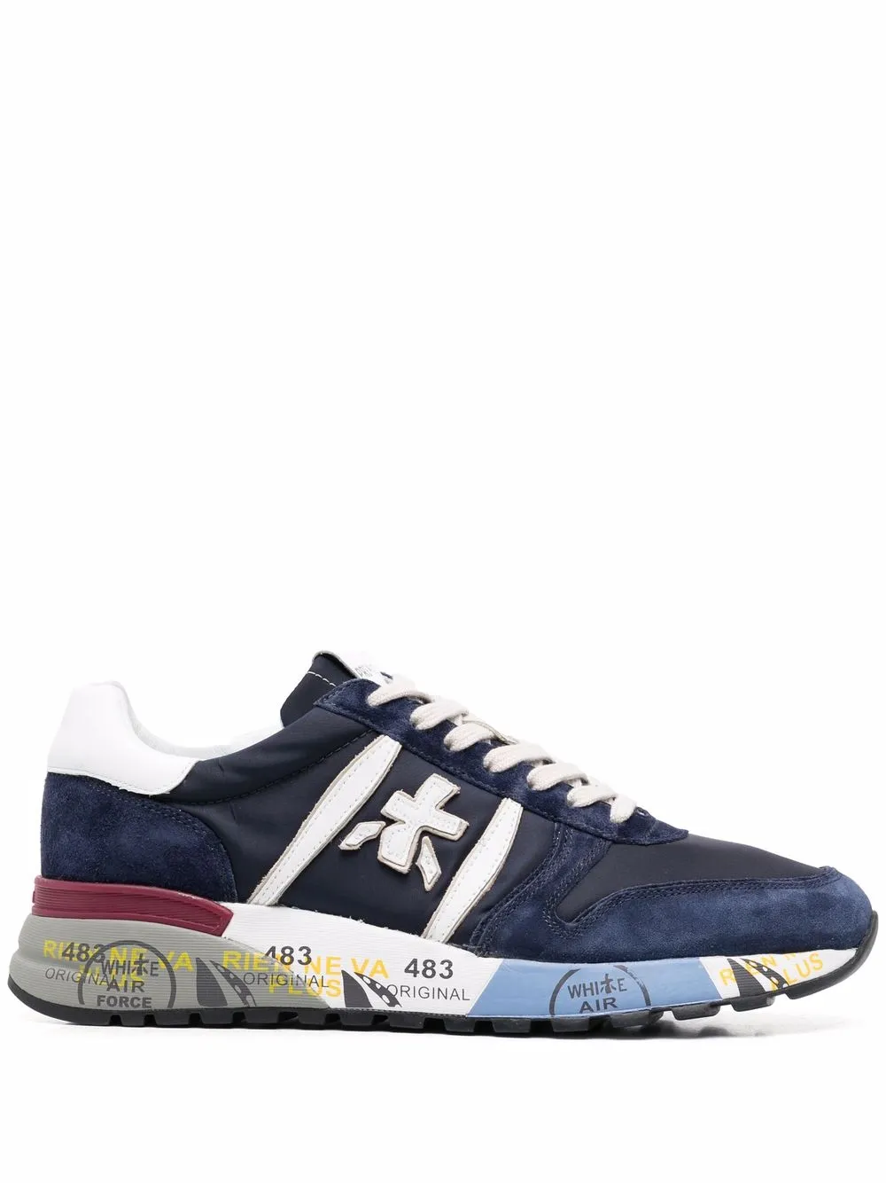 

Premiata Lander low-top sneakers - Blue