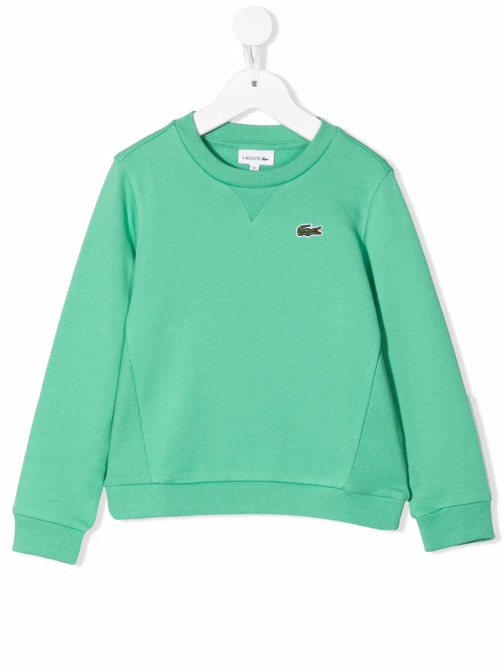 

Lacoste Kids sudadera con parche del logo en el pecho - Verde