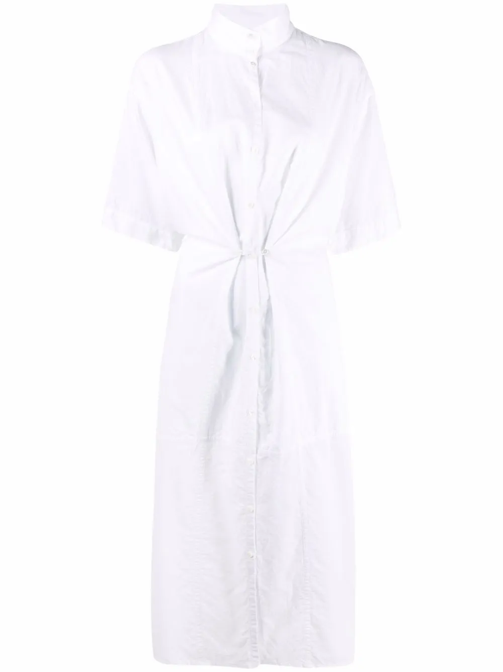 LEMAIRE Short Sleeve button-up Midi Dress - Farfetch