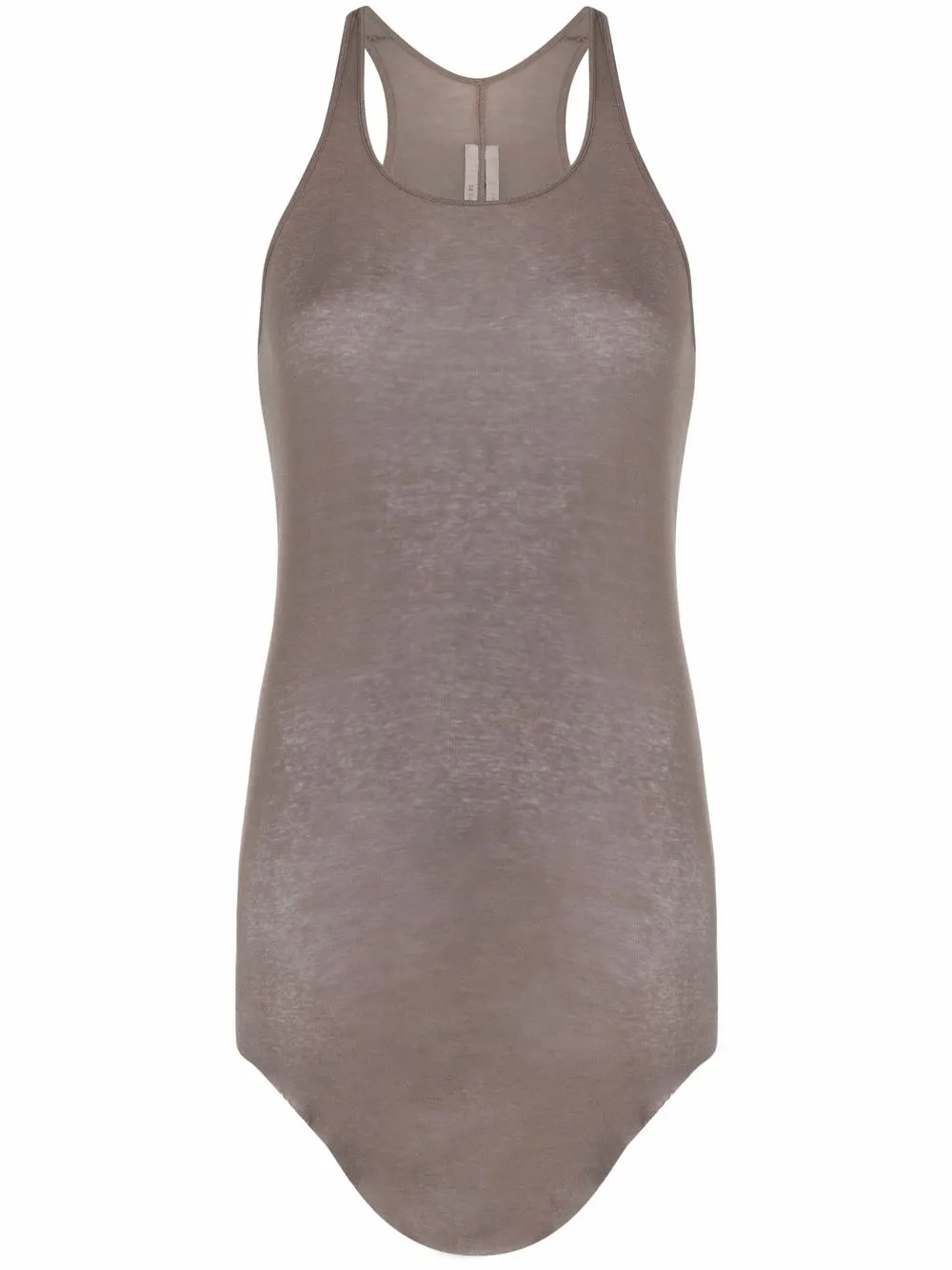 

Rick Owens top con cuello halter - Gris