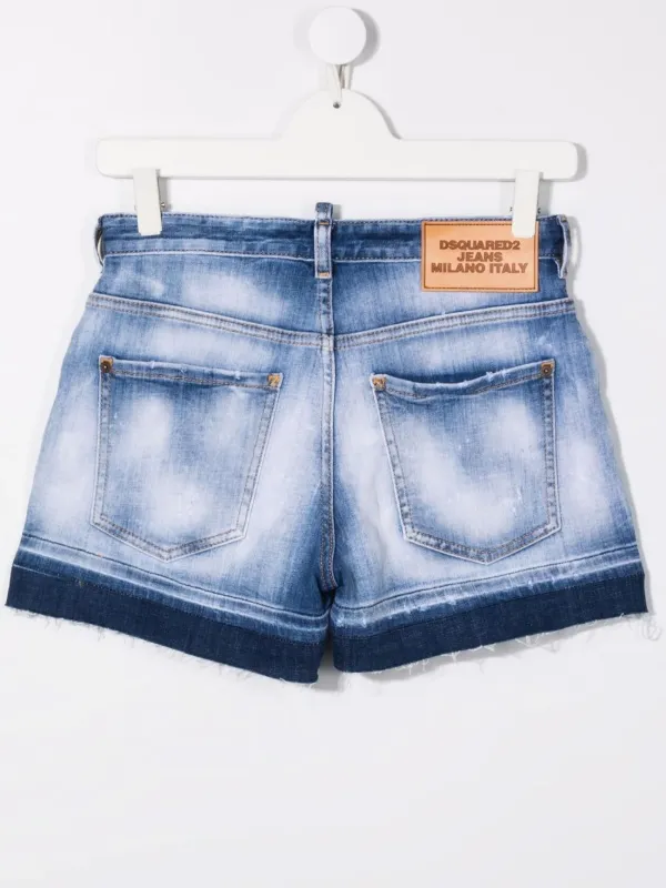 Dsquared2 Kids TEEN acid-wash Denim 