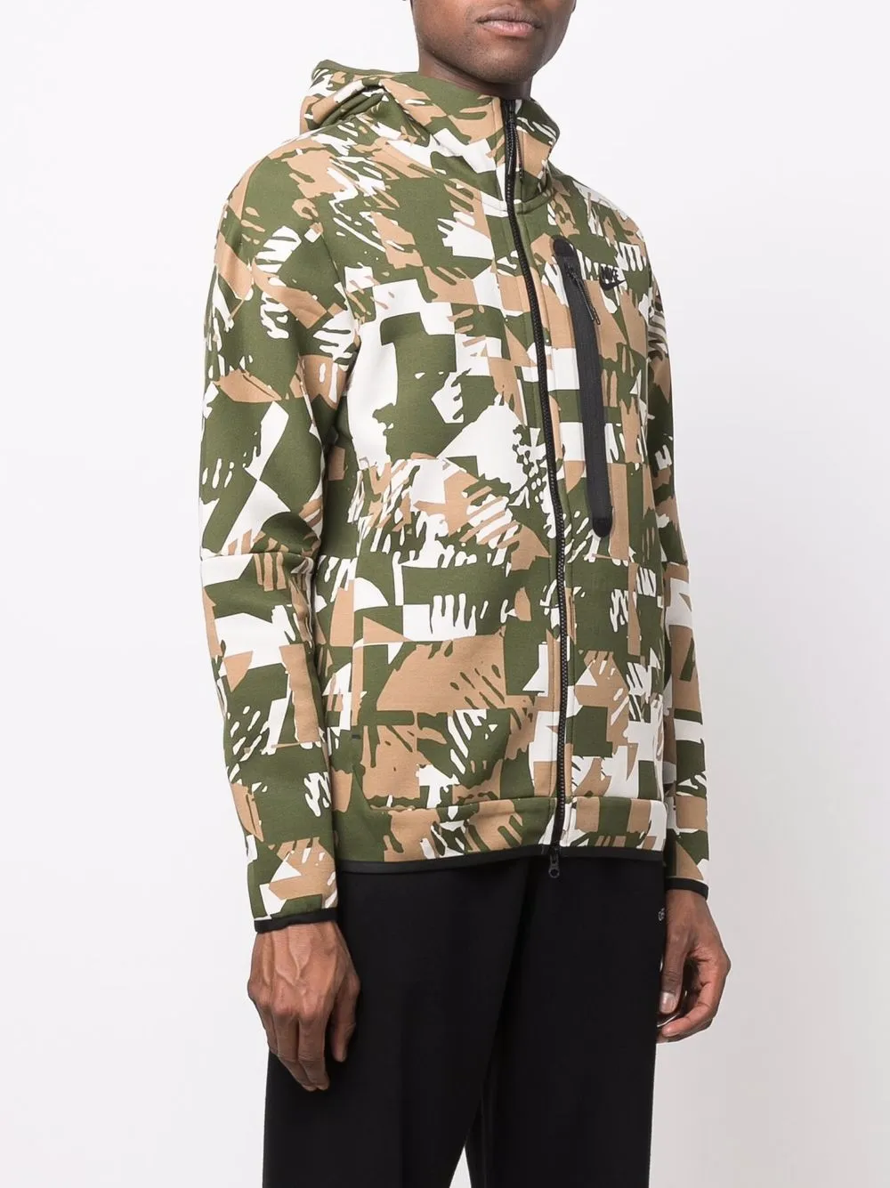Nike Jas met capuchon Groen