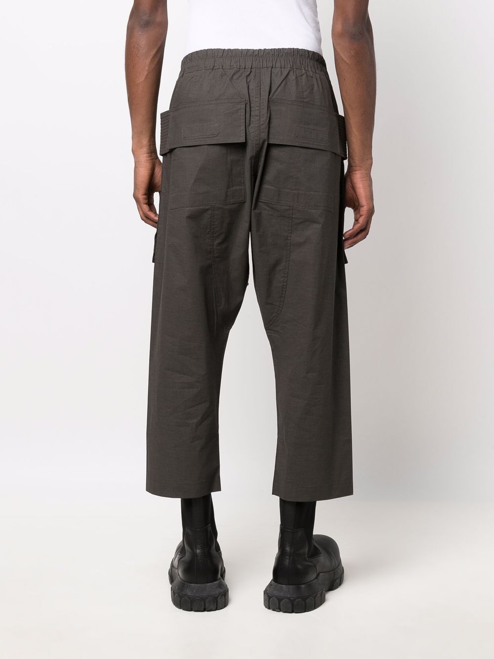 Rick Owens Mainline Cropped Cargo Pants