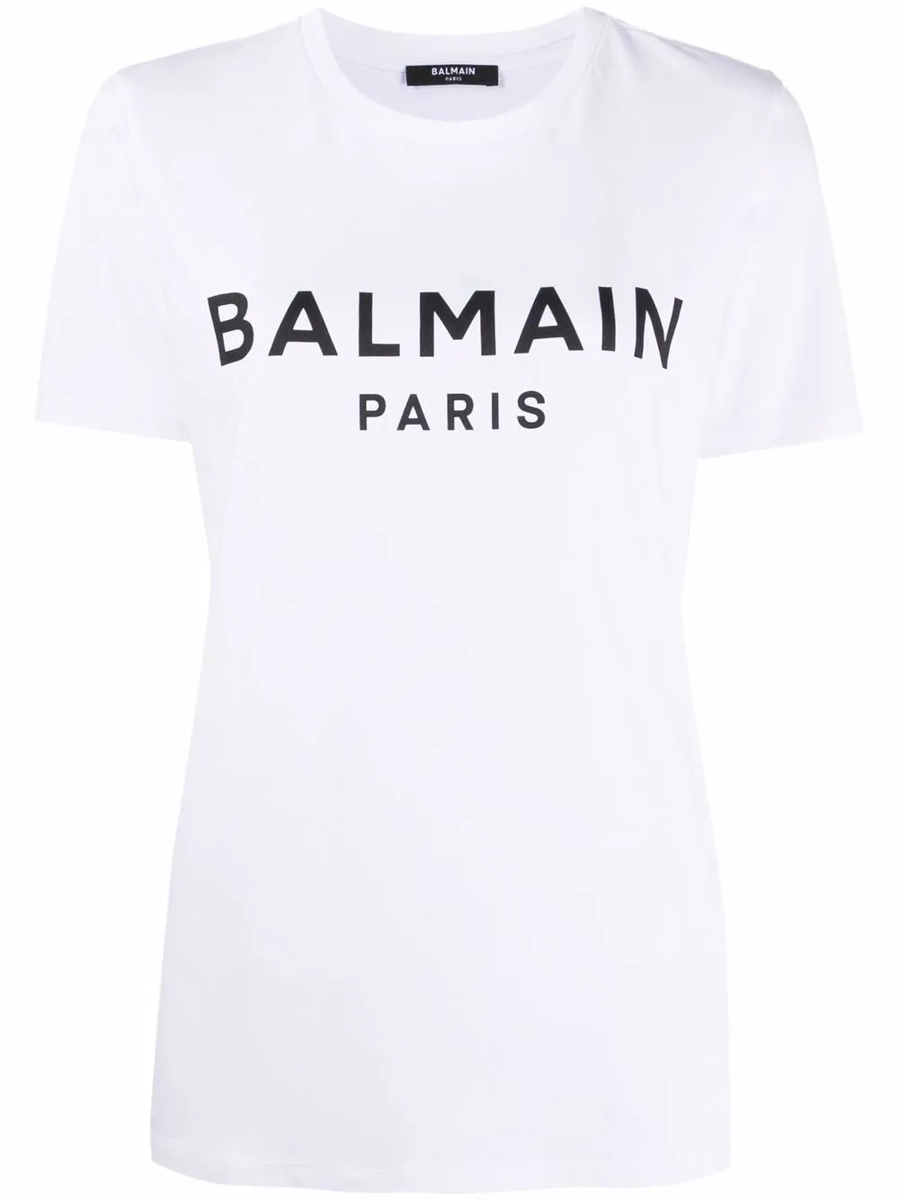 

Balmain playera con estampado del logo - Blanco