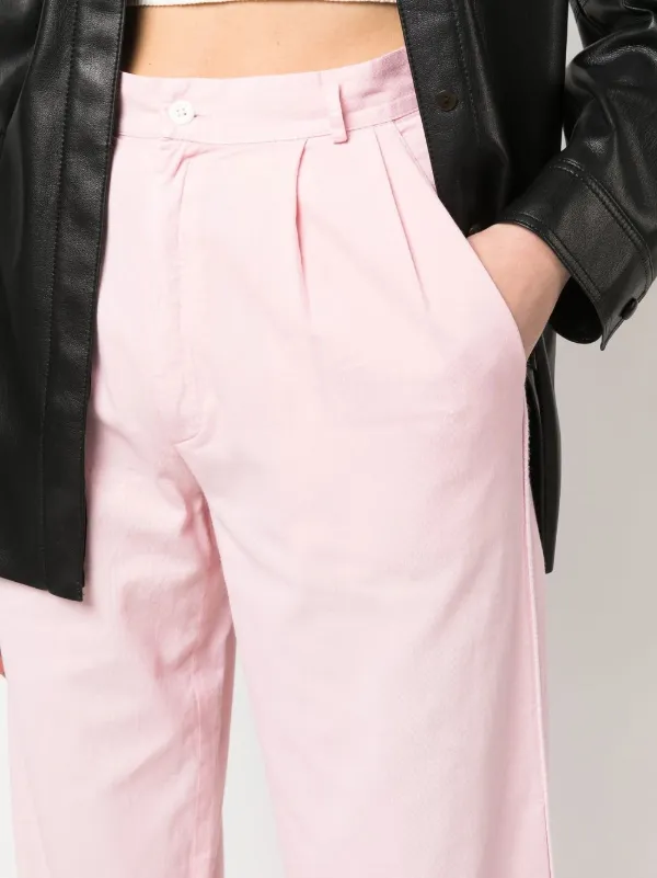 パンツ VERSACE Women Straight Pants 1011291 PINK 18165606_40180163_600.jpg