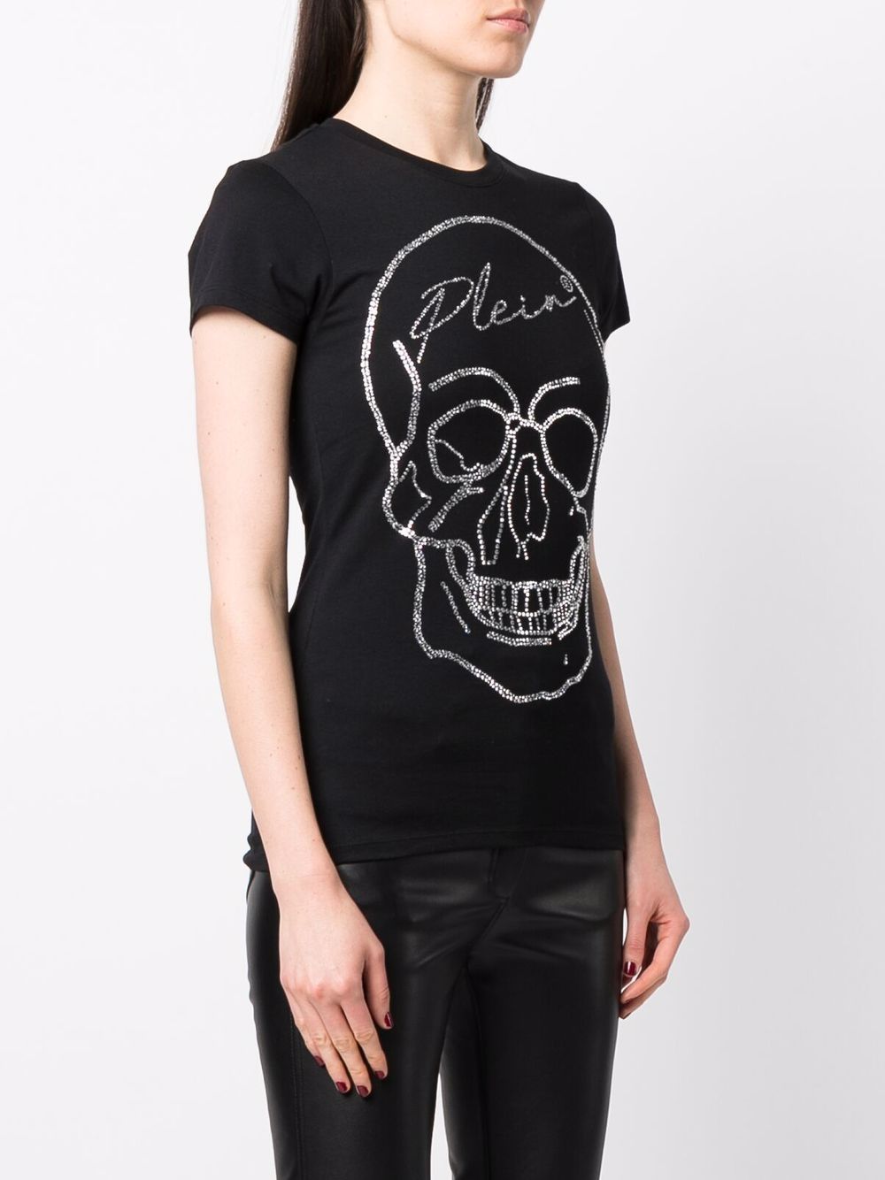 Philipp Plein skull-detail short-sleeved T-shirt Women