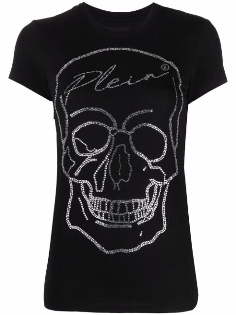 Philipp Plein skull-detail short-sleeved T-shirt Women