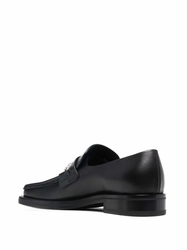 Martine Rose square-toe Leather Loafers - Farfetch