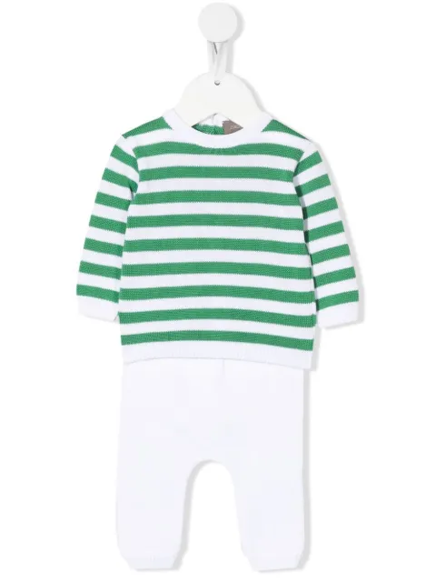 Little Bear striped knitted pyjamas 