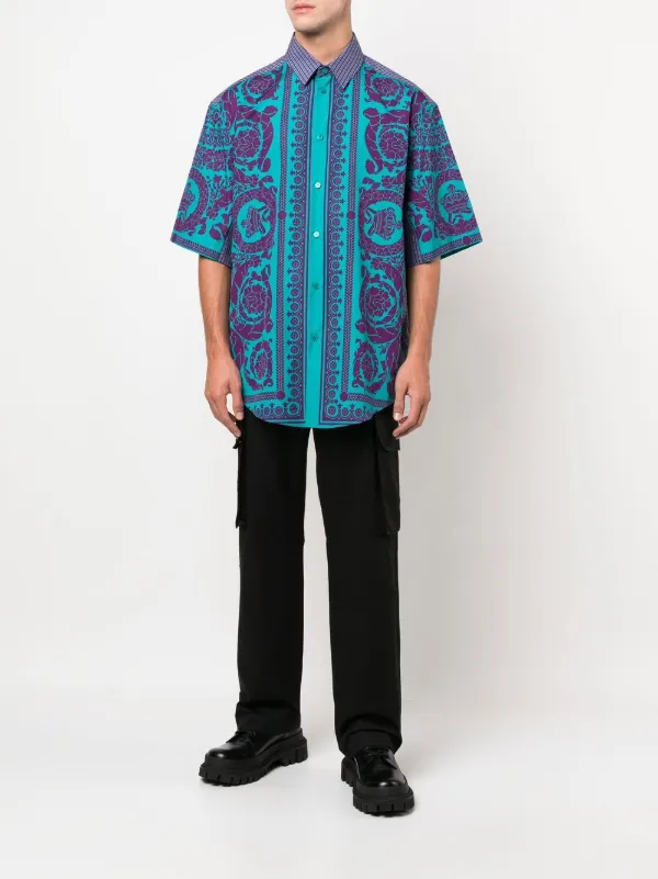 【関税＆送料込み】Versace Gabardine Cargo Trousers 1013640-1A01718-
