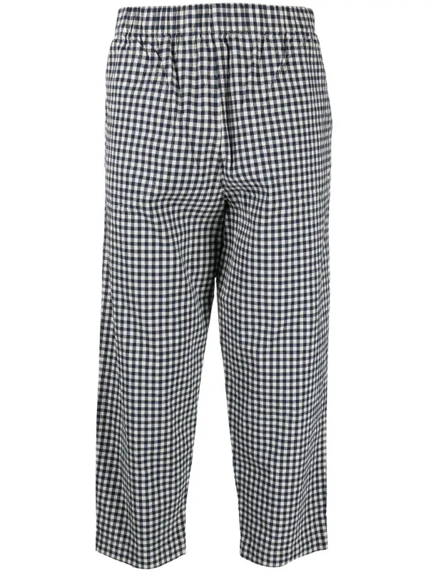 Barena Pantalones Rectos Con Cuadros Estampados - Farfetch