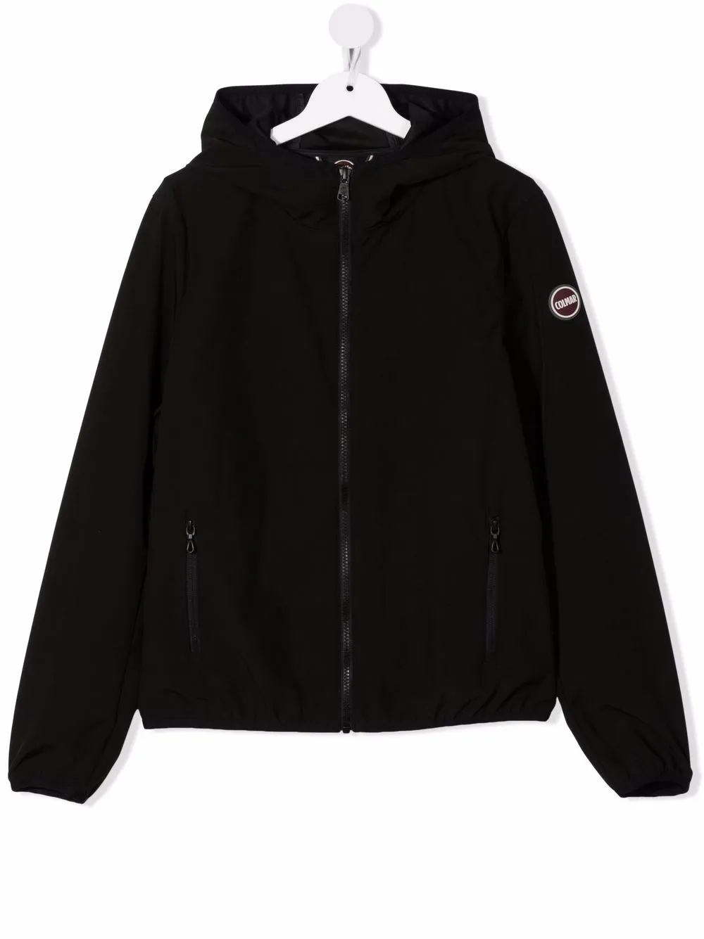 

Colmar Kids logo-patch sleeve jacket - Black