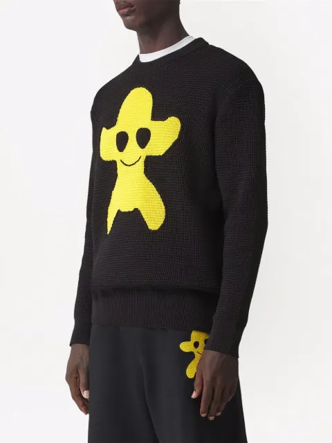 Burberry intarsia-knit Jumper - Farfetch