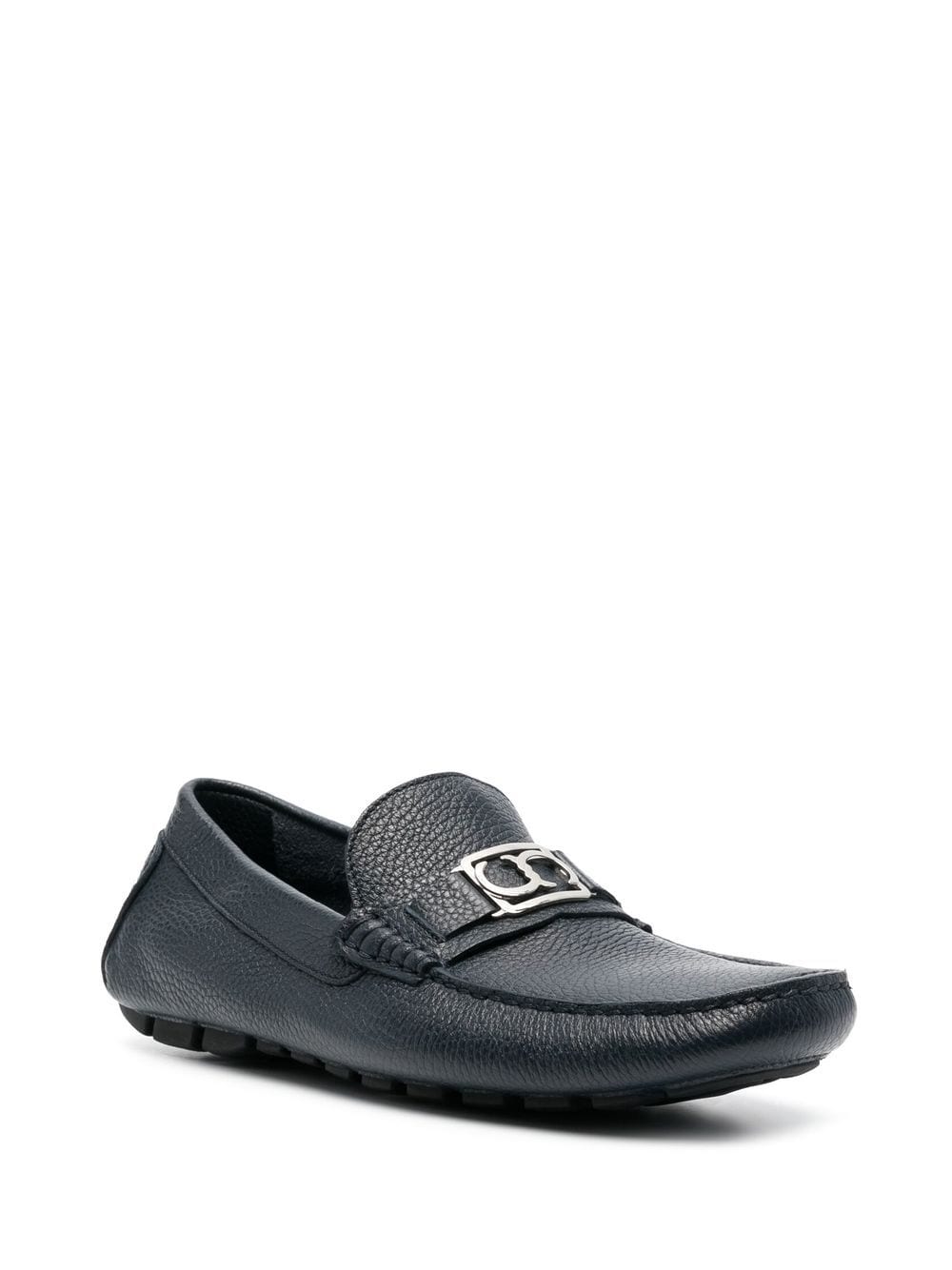 Casadei Loafers met gegranuleerd detail - Blauw