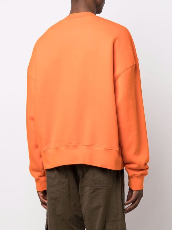 yeezy orange sweatshirt