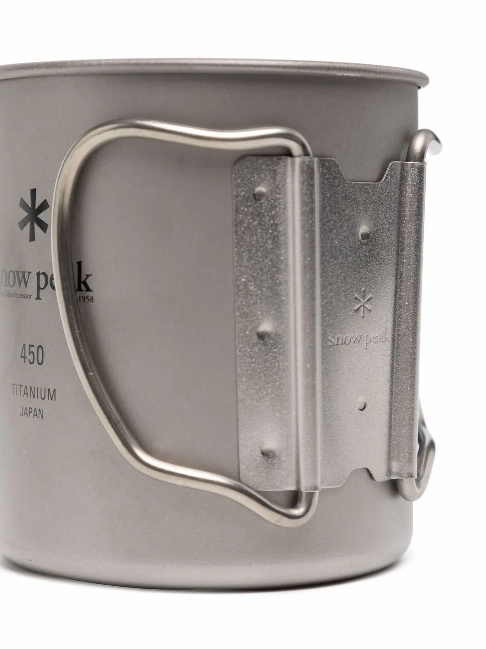  Snow Peak Ti-single 450 Cup - Silver 