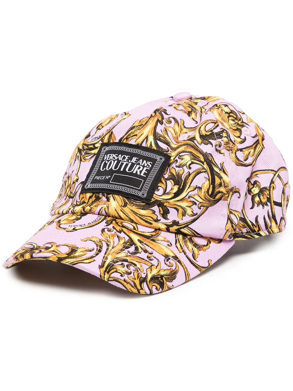 

Versace Jeans Couture gorra con motivo Regalia Baroque - Rosado