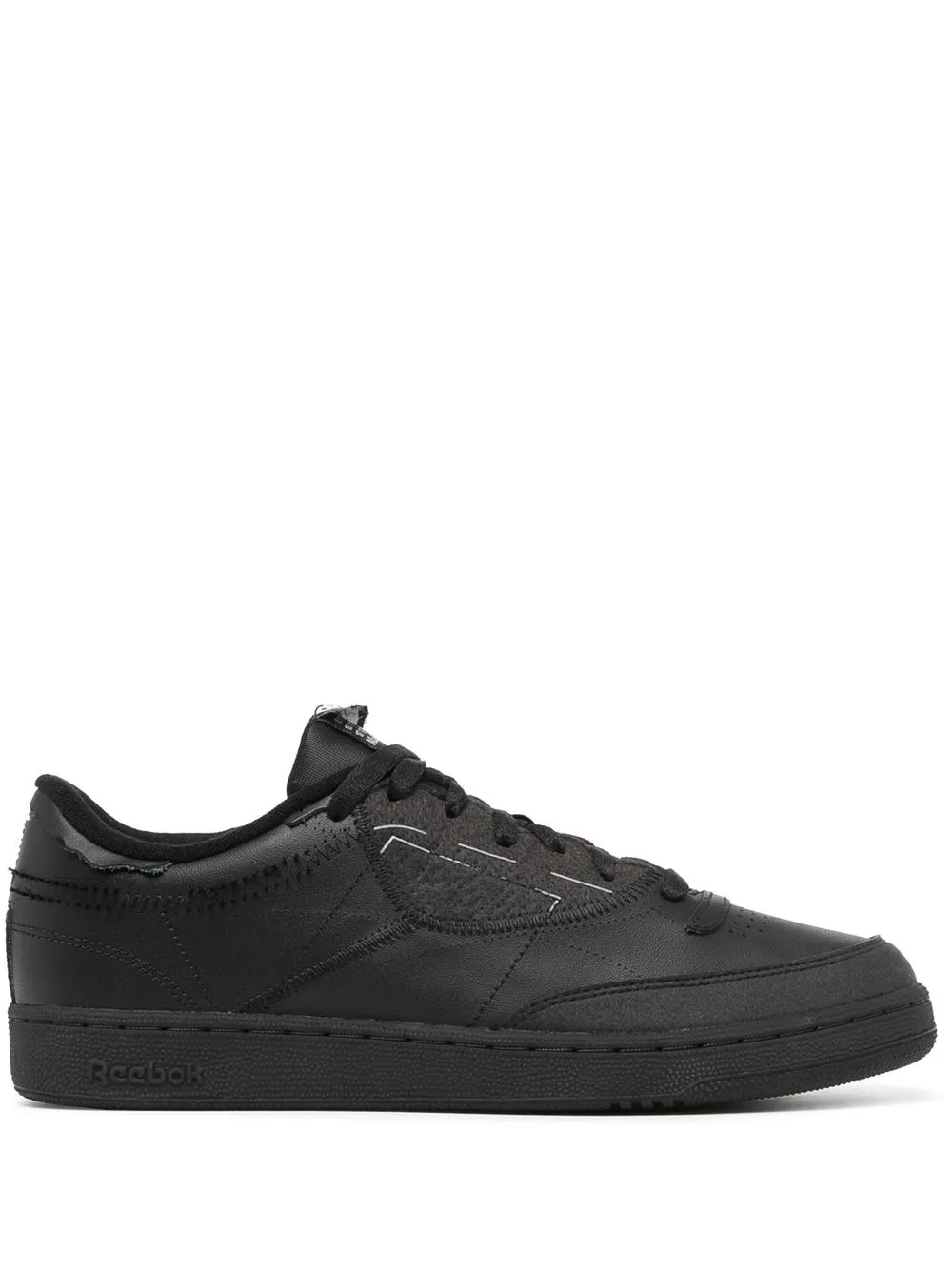 

Reebok tenis bajos con logo - Negro