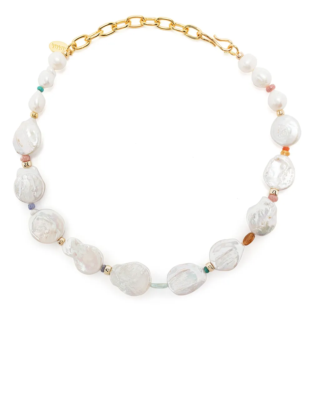 

Lizzie Fortunato Jewels collar de perlas Rainbow - Blanco