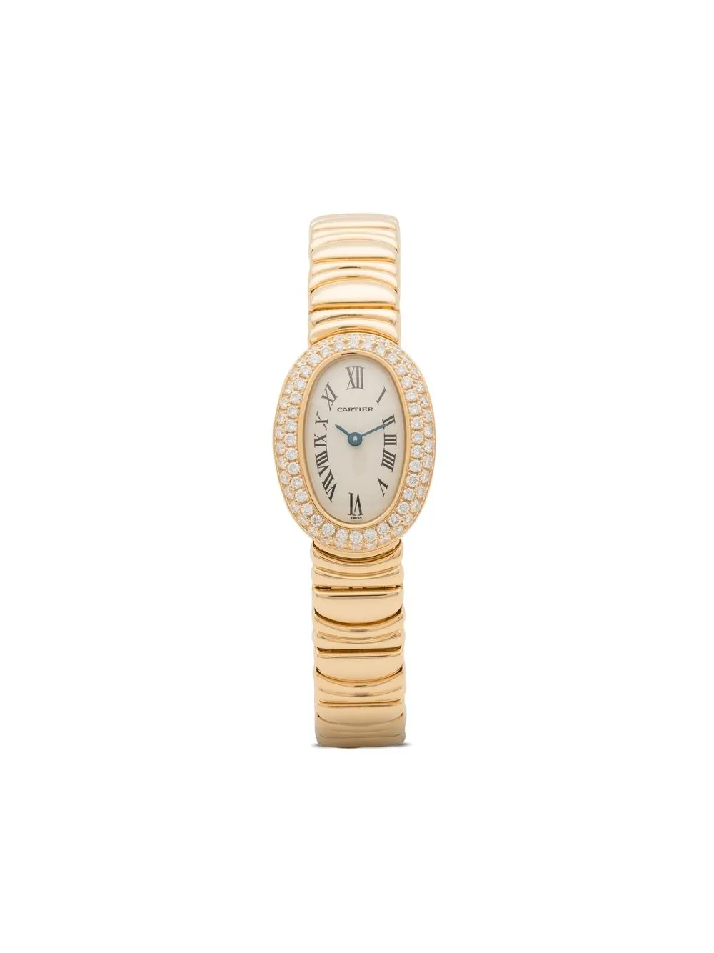 

Cartier 2000s pre-owned mini Baignoire 18mm - Gold