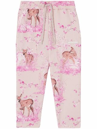 burberry pants kids pink