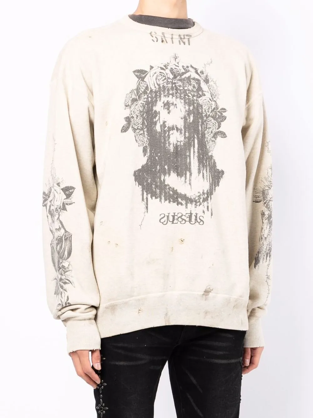 logo crew-neck sweatshirt