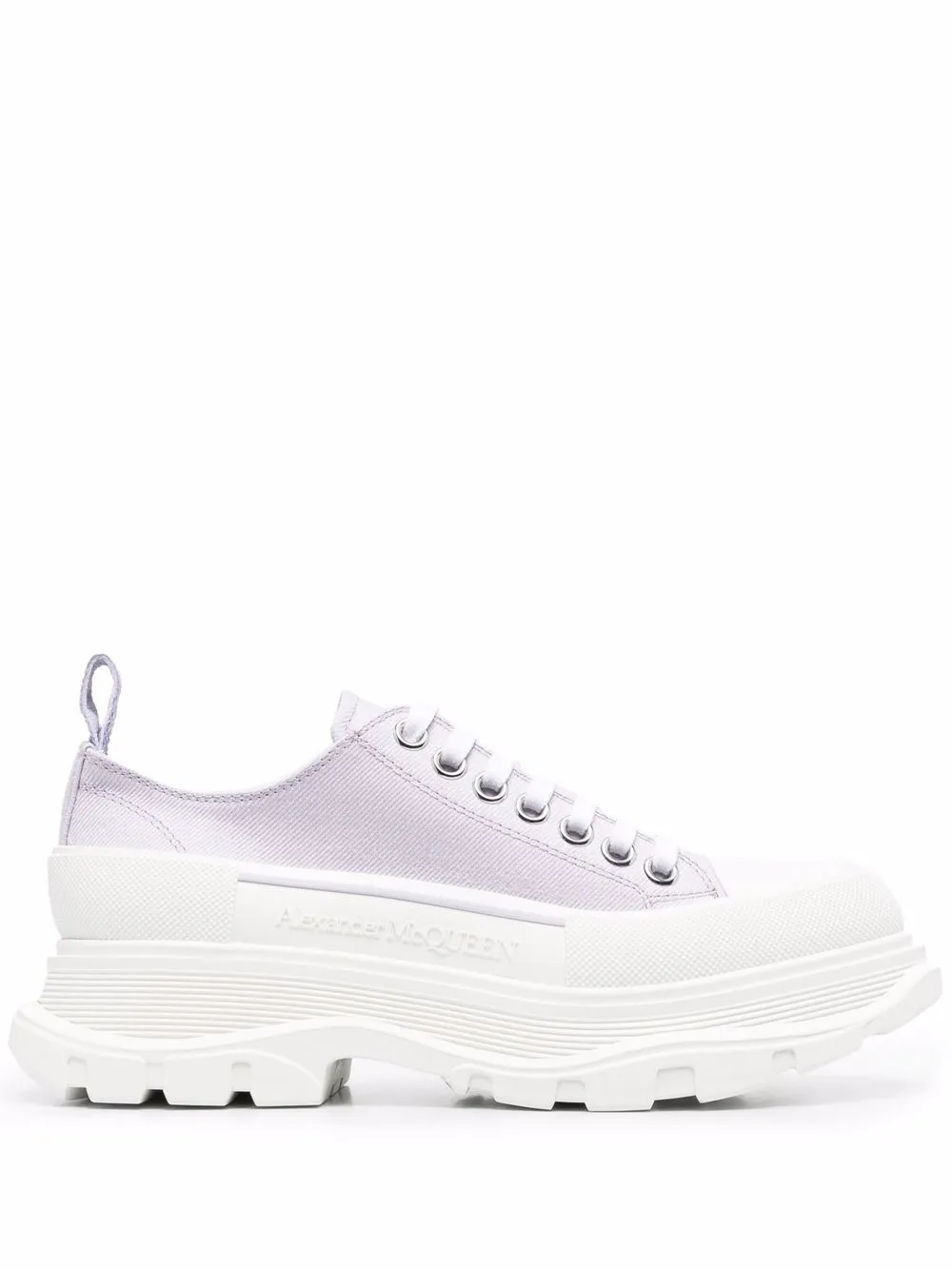 

Alexander McQueen tenis bajos Tread Slick - Morado