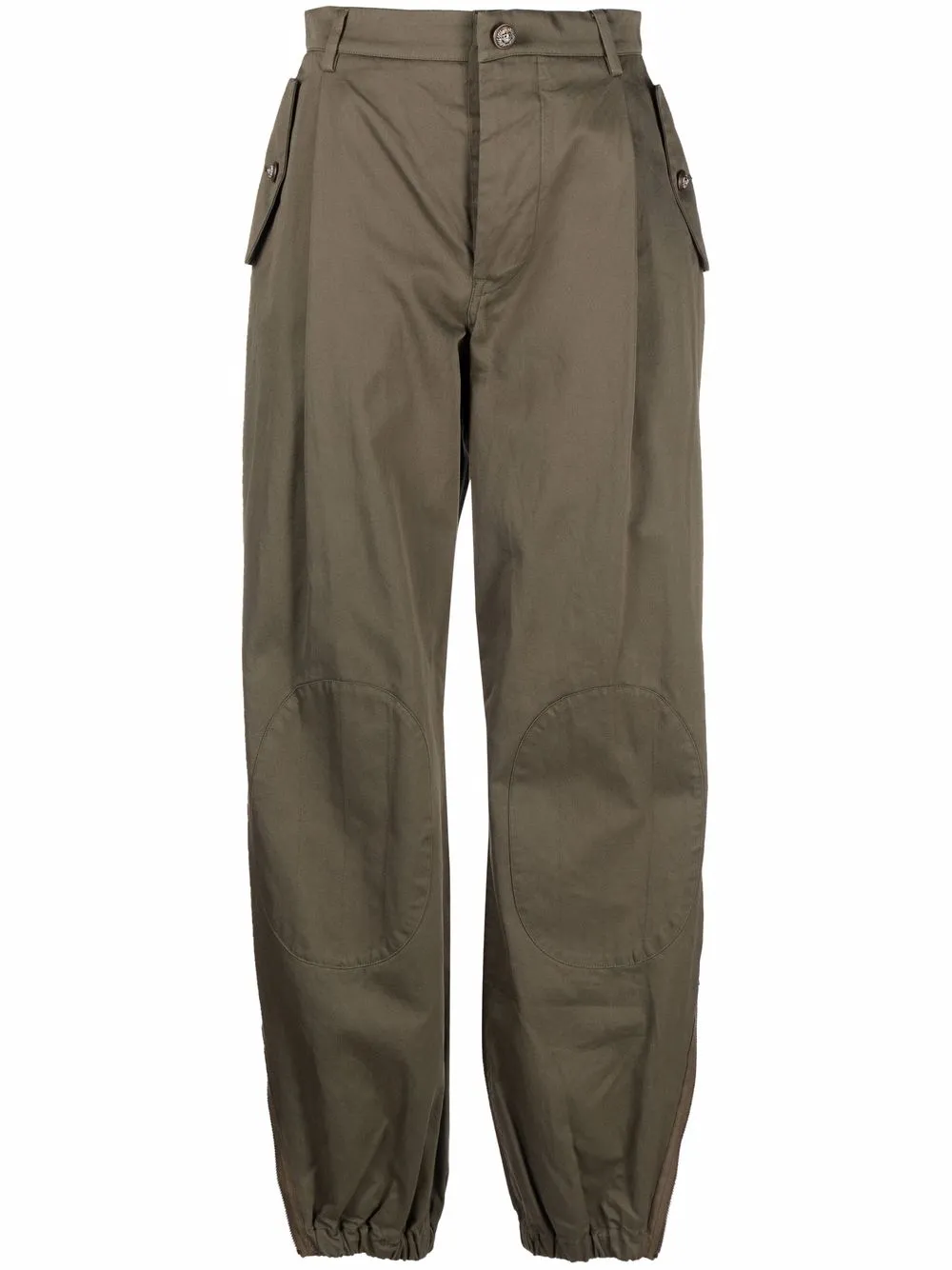 

Dolce & Gabbana pantalones cargo rectos - Verde