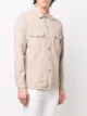 Deperlu flap-pocket cotton shirt
