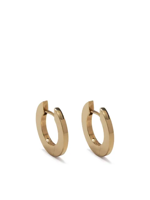 Cadar 18kt yellow gold Small Plain hoop earrings