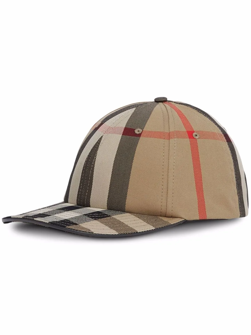 Burberry check best sale driver cap