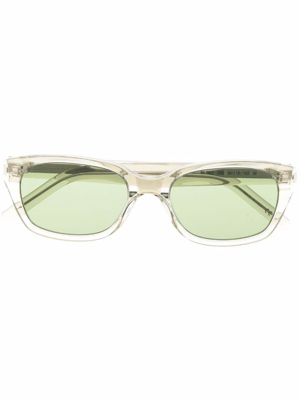 saint laurent transparent sunglasses