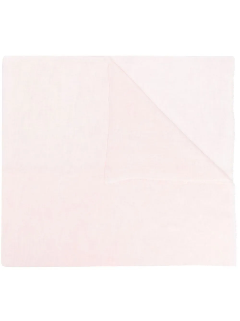 

Faliero Sarti mascada con bordes deshilachados - Rosado
