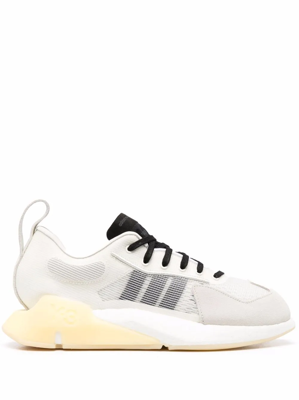 

Y-3 tenis con rayas laterales - Neutro