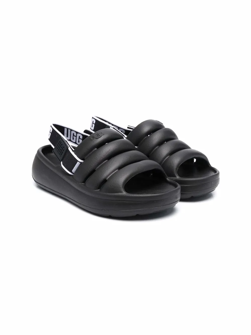 

UGG Kids chunky open-toe sandals - Black