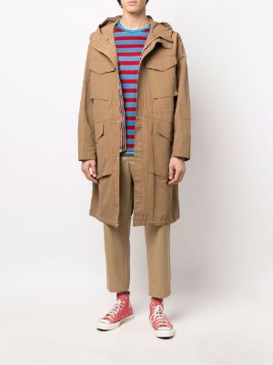 Paul Smith◇18AW A COAT TO TRAVEL IN WOOL TRENCH COAT/LL/ウール