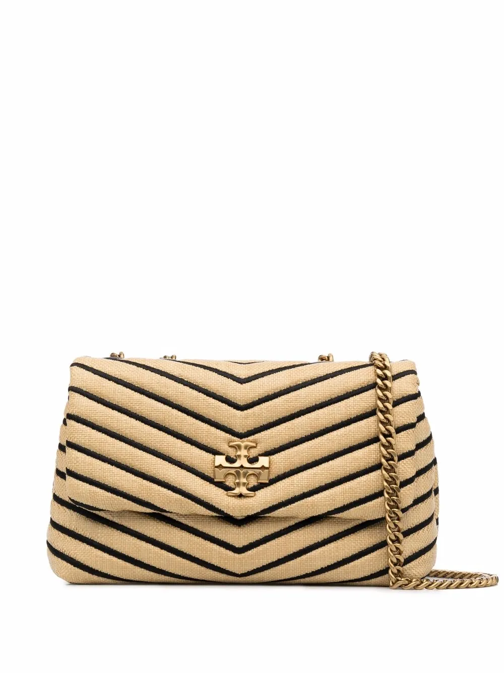 

Tory Burch Kira chevron shoulder bag - Neutrals