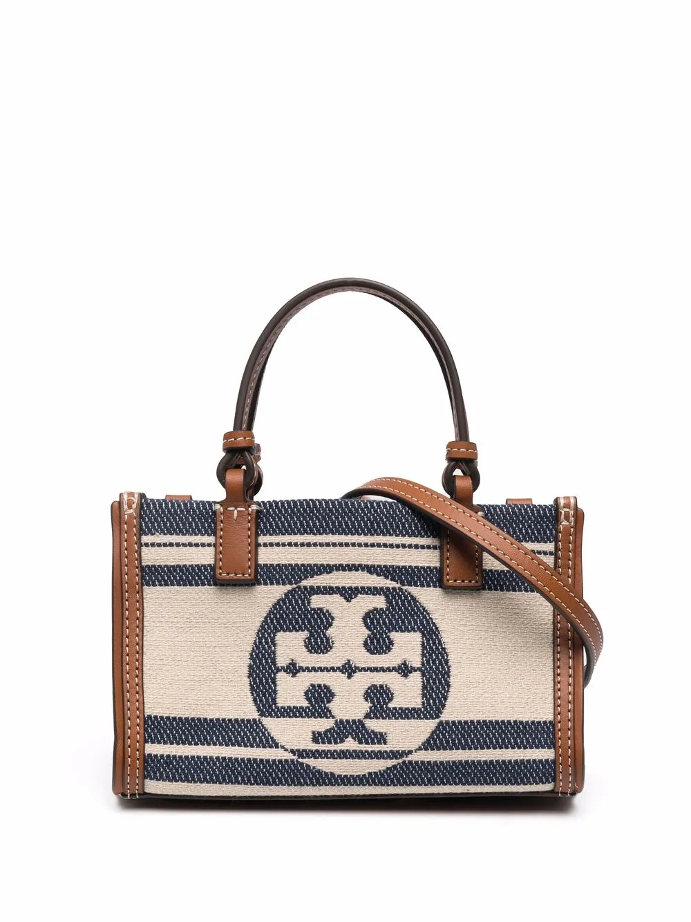 

Tory Burch tote con logo en jacquard - Neutro